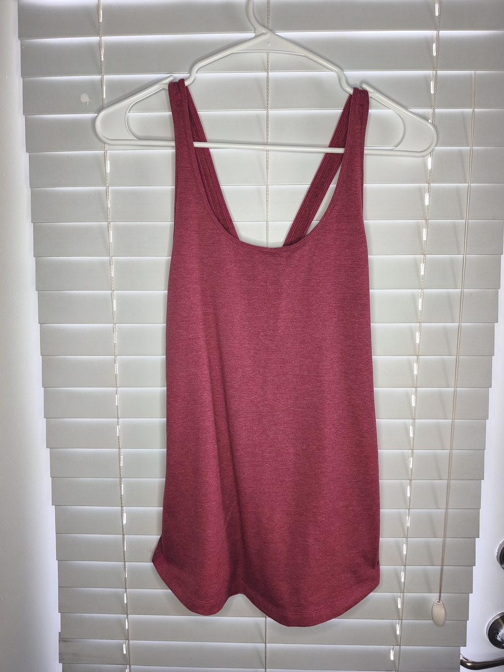 Patagonia Fleur Cross Back Tank Top Womens Sise S Stereo Pink Yoga Workout 54933
